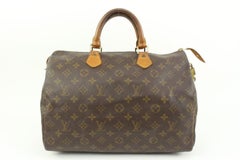 Louis Vuitton Monogram Speedy 35 Boston MM 86lk328s