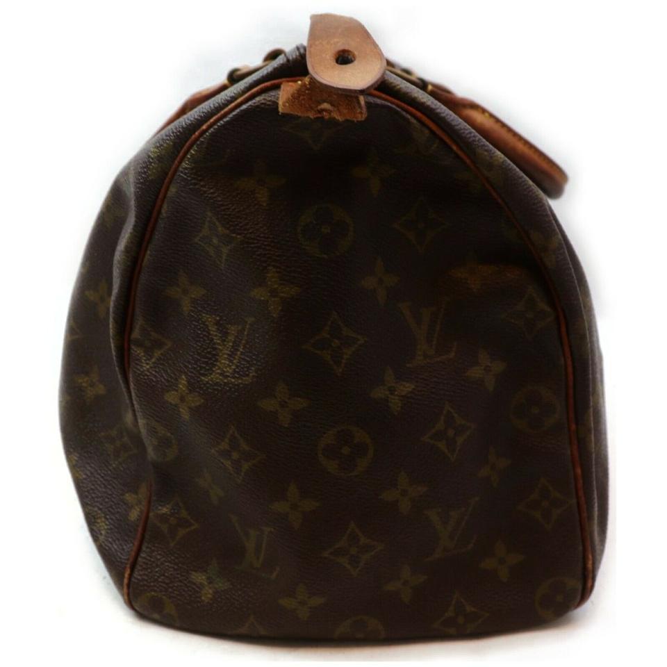Louis Vuitton Monogram Speedy 35 Boston MM Bag  862666 8