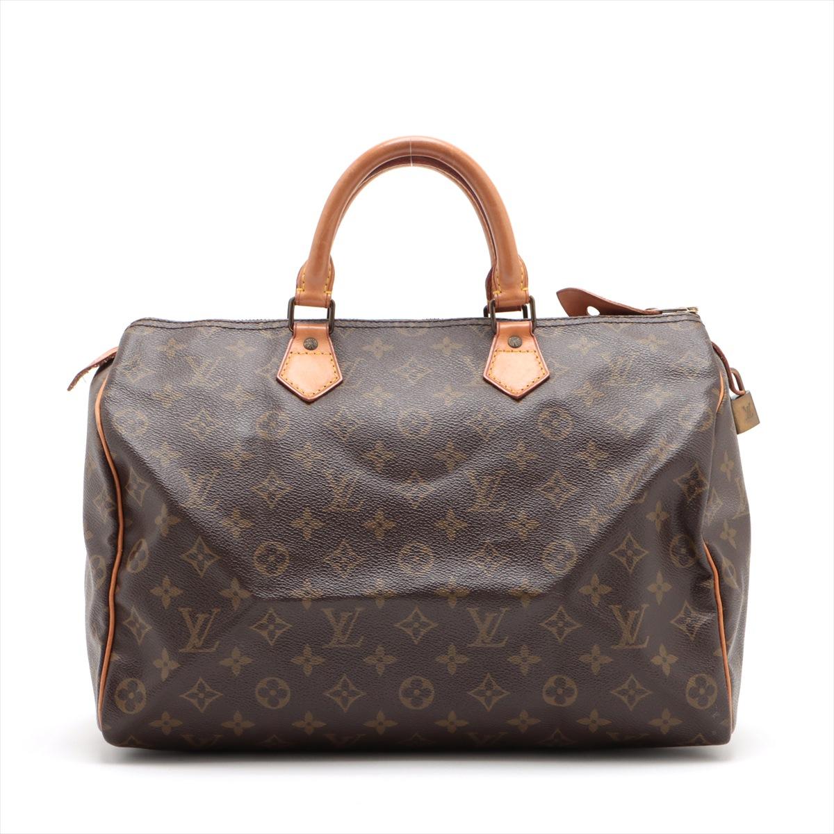 Louis Vuitton Monogram Speedy 35 In Good Condition For Sale In Indianapolis, IN