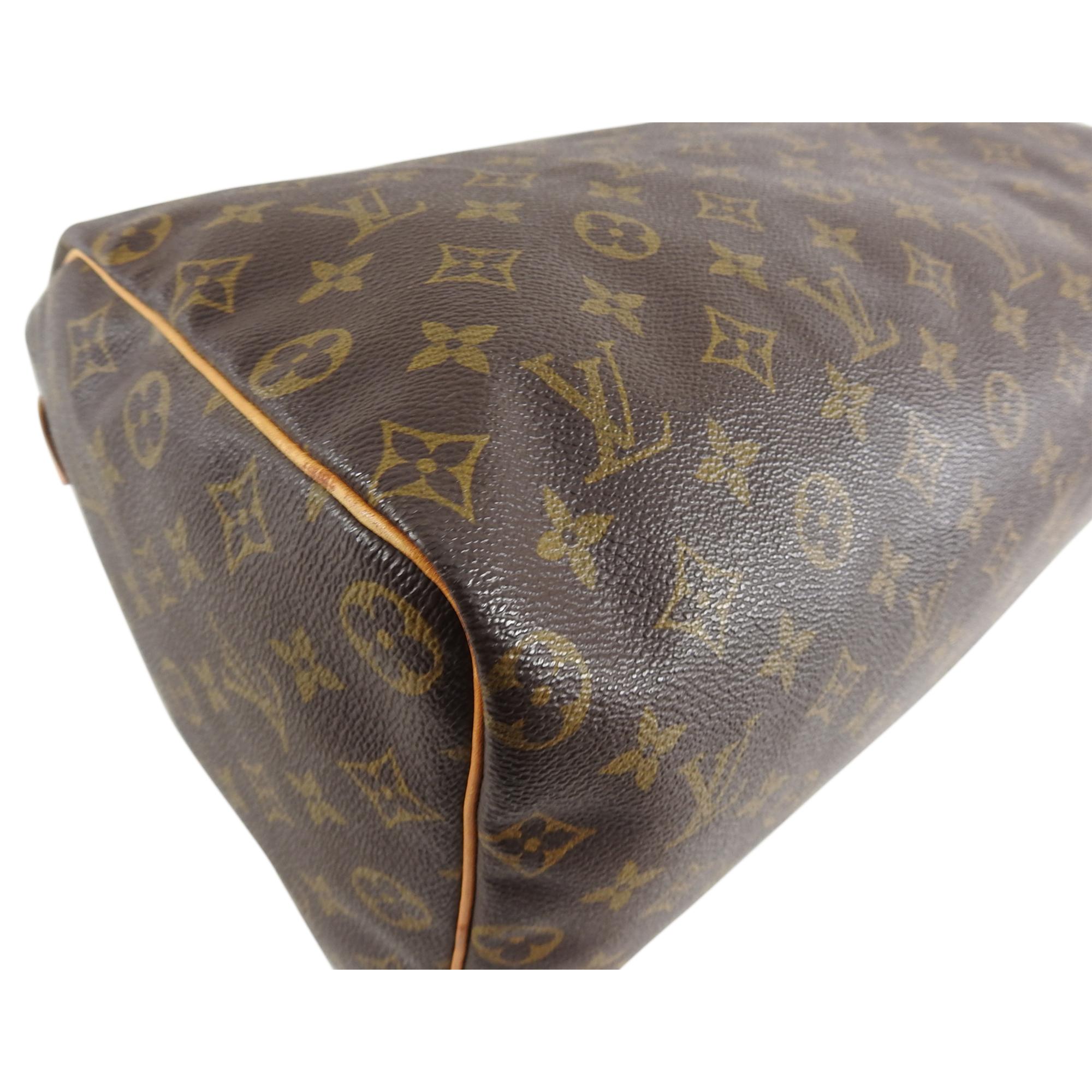 Louis Vuitton Monogram Speedy 40 Bag For Sale 6