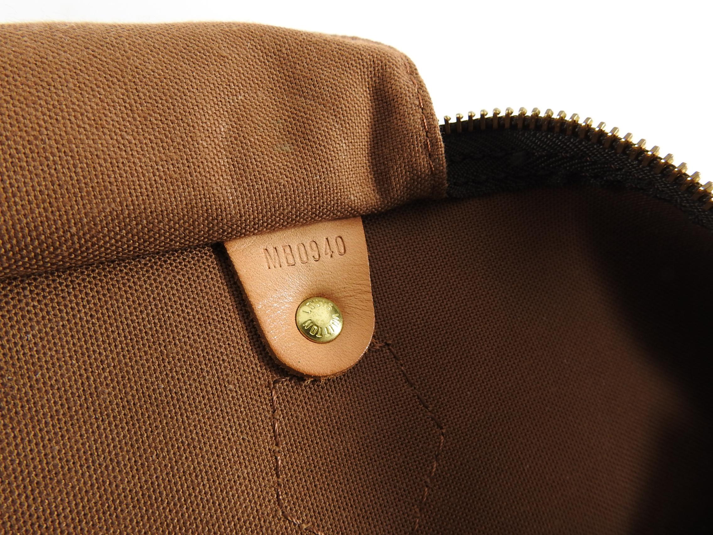Louis Vuitton Monogram Speedy 40 Bag For Sale 8