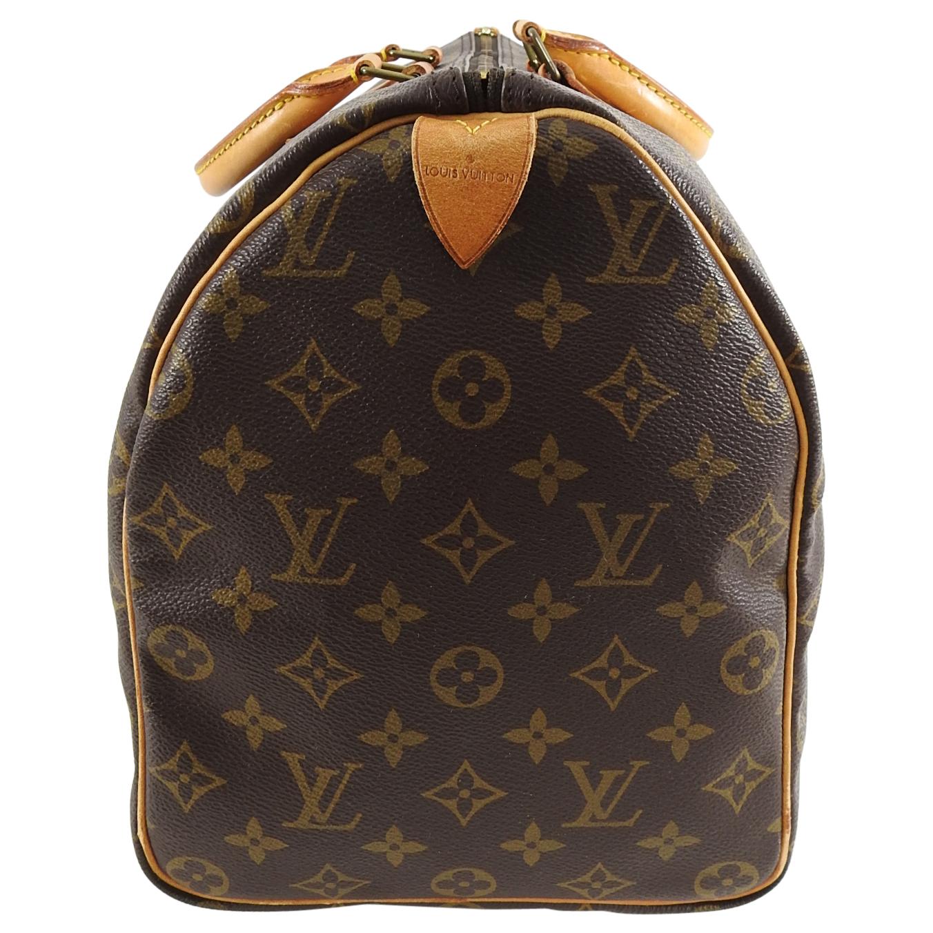 Louis Vuitton Monogram Speedy 40 Bag For Sale 1