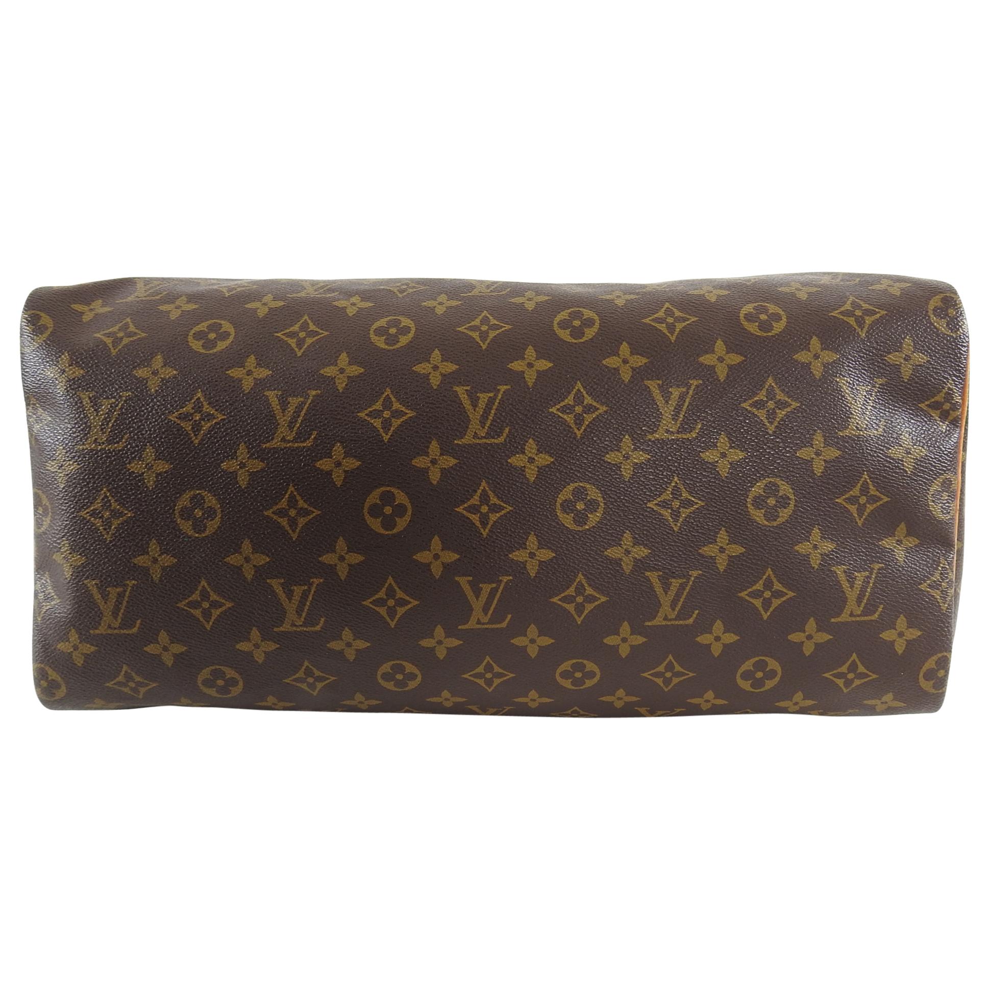 Louis Vuitton Monogram Speedy 40 Bag For Sale 2