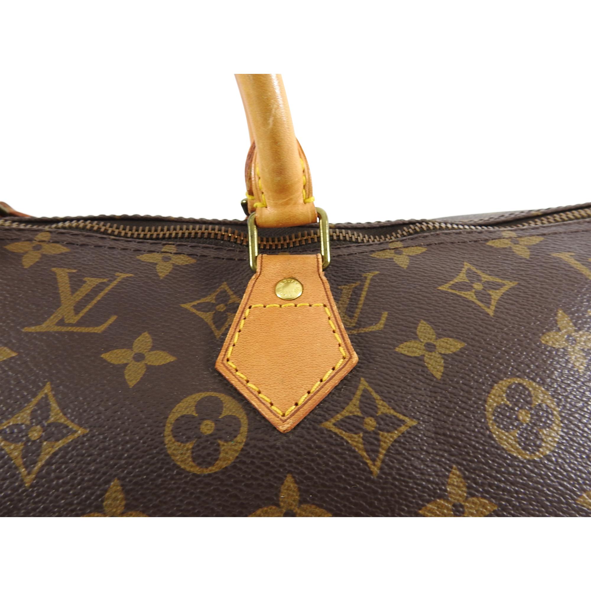 Louis Vuitton Monogram Speedy 40 Bag For Sale 4
