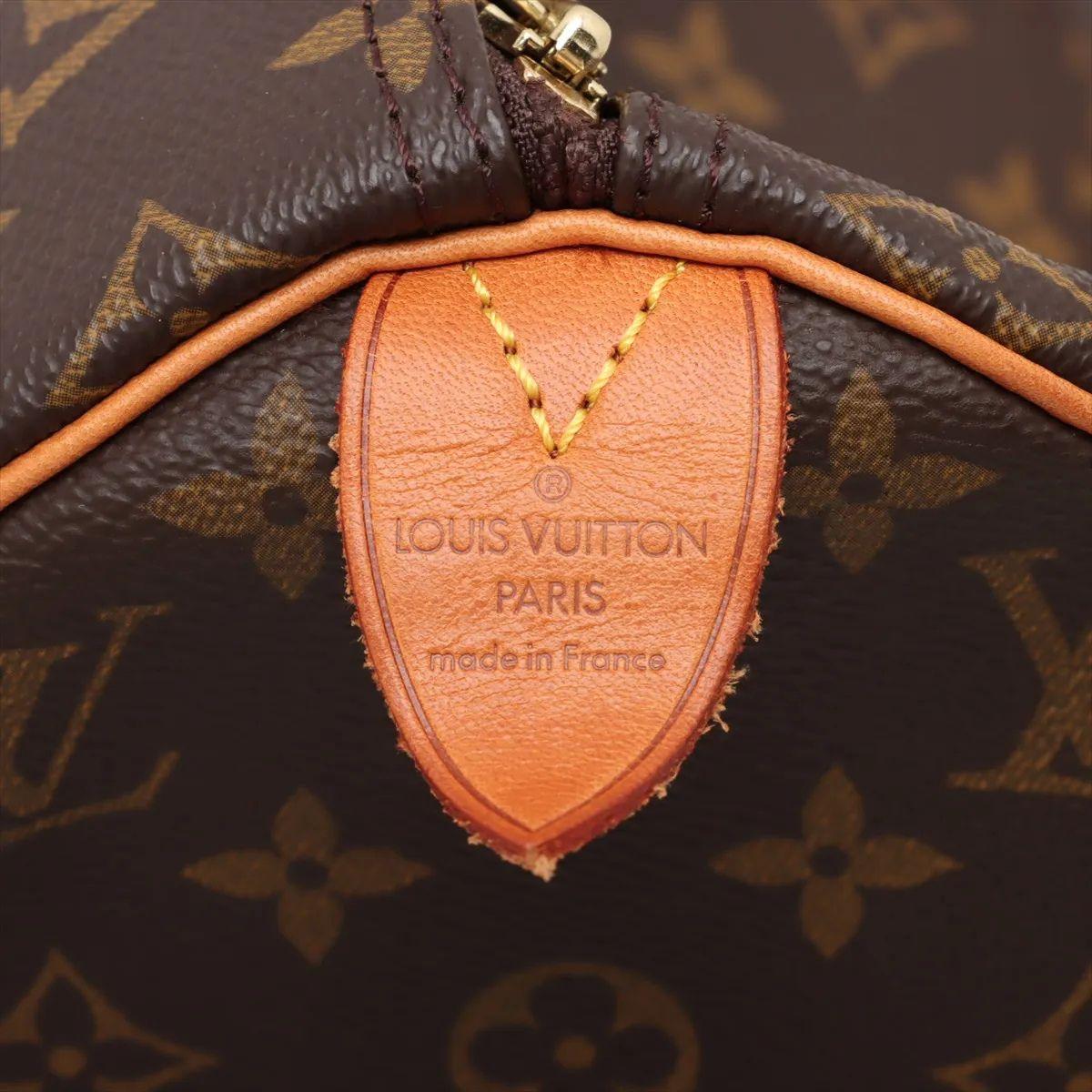 Monogrammierter Speedy 40 von Louis Vuitton im Angebot 5