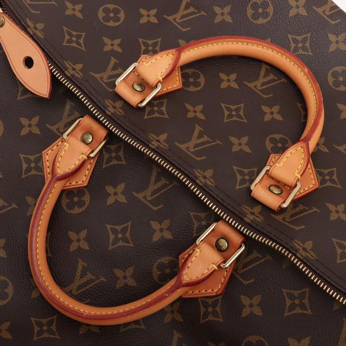 Monogrammierter Speedy 40 von Louis Vuitton im Angebot 7