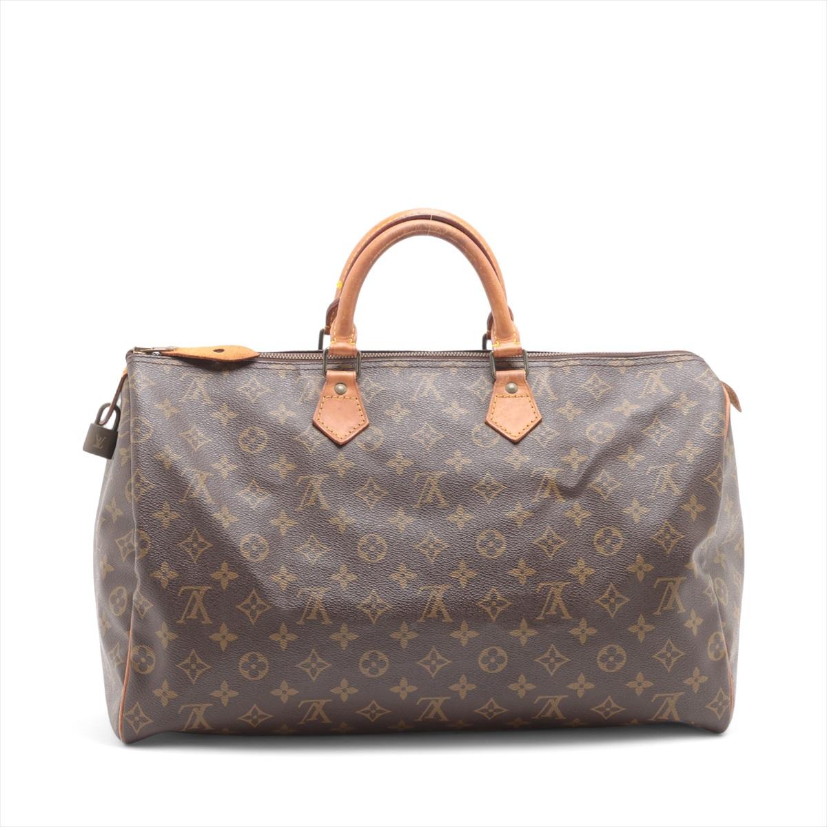 Gray Louis Vuitton Monogram Speedy 40 For Sale
