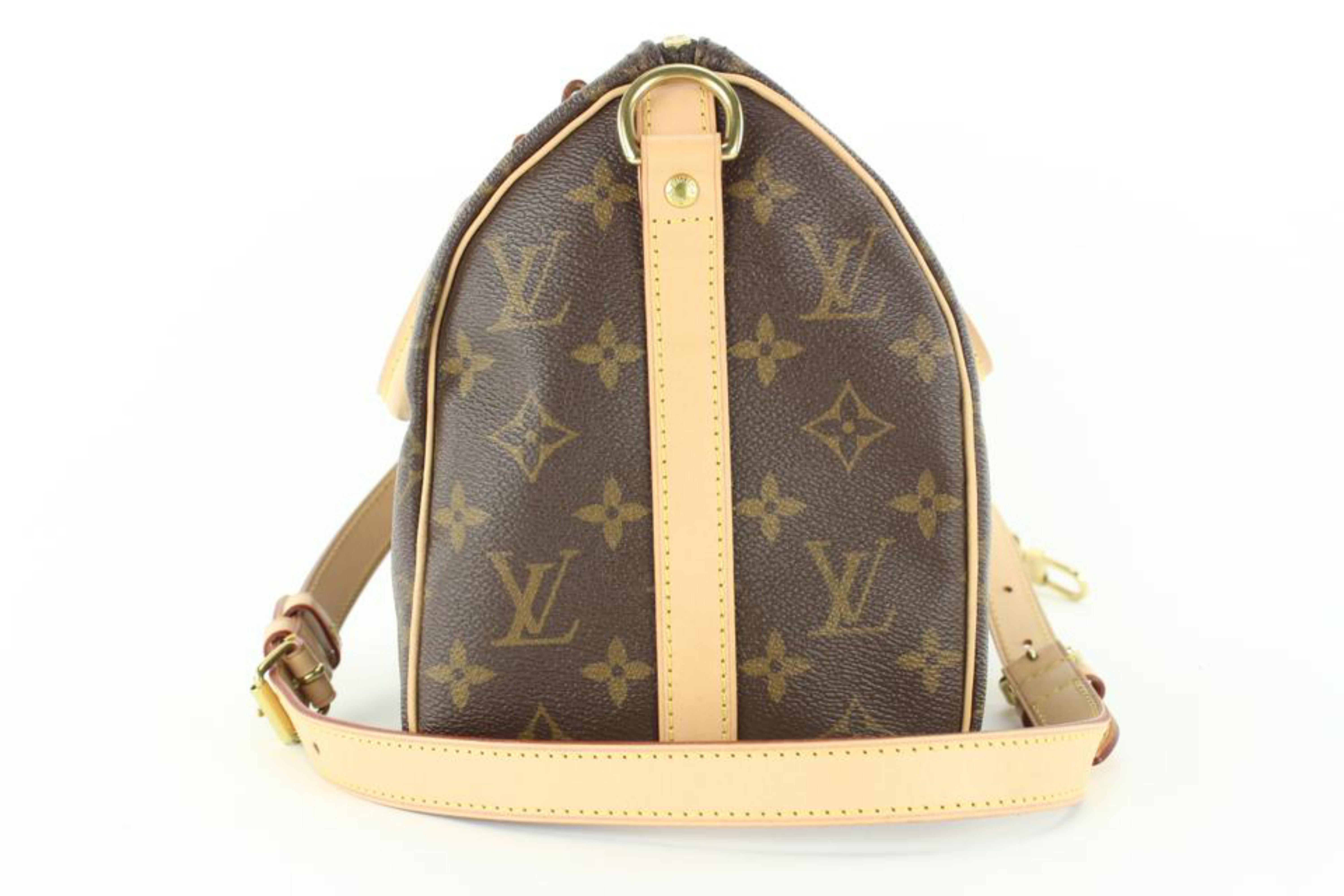 Louis Vuitton Monogram Speedy Bandouliere 25 6LVJ1021 1