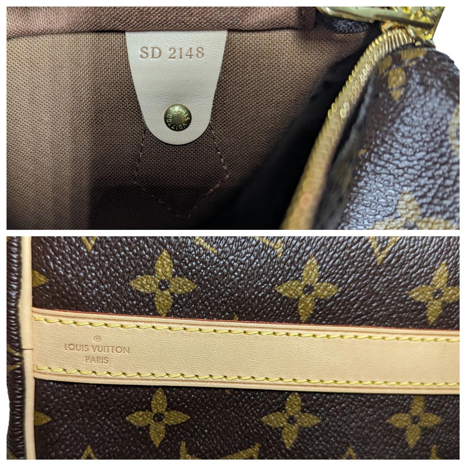 Louis Vuitton Monogram Speedy Bandoulière 25 Bag 3
