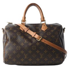 Louis Vuitton Monogrammierte Speedy Bandouliere 30 mit Riemen 860791