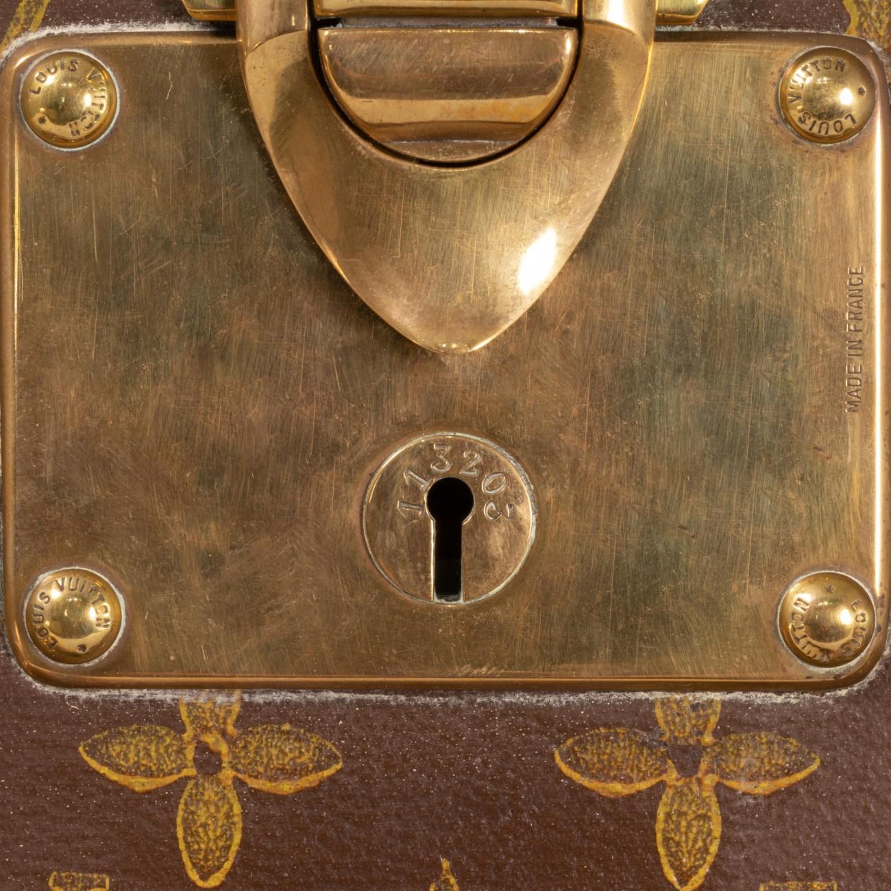 Louis Vuitton Monogram Square Hat Case, circa 1955 9