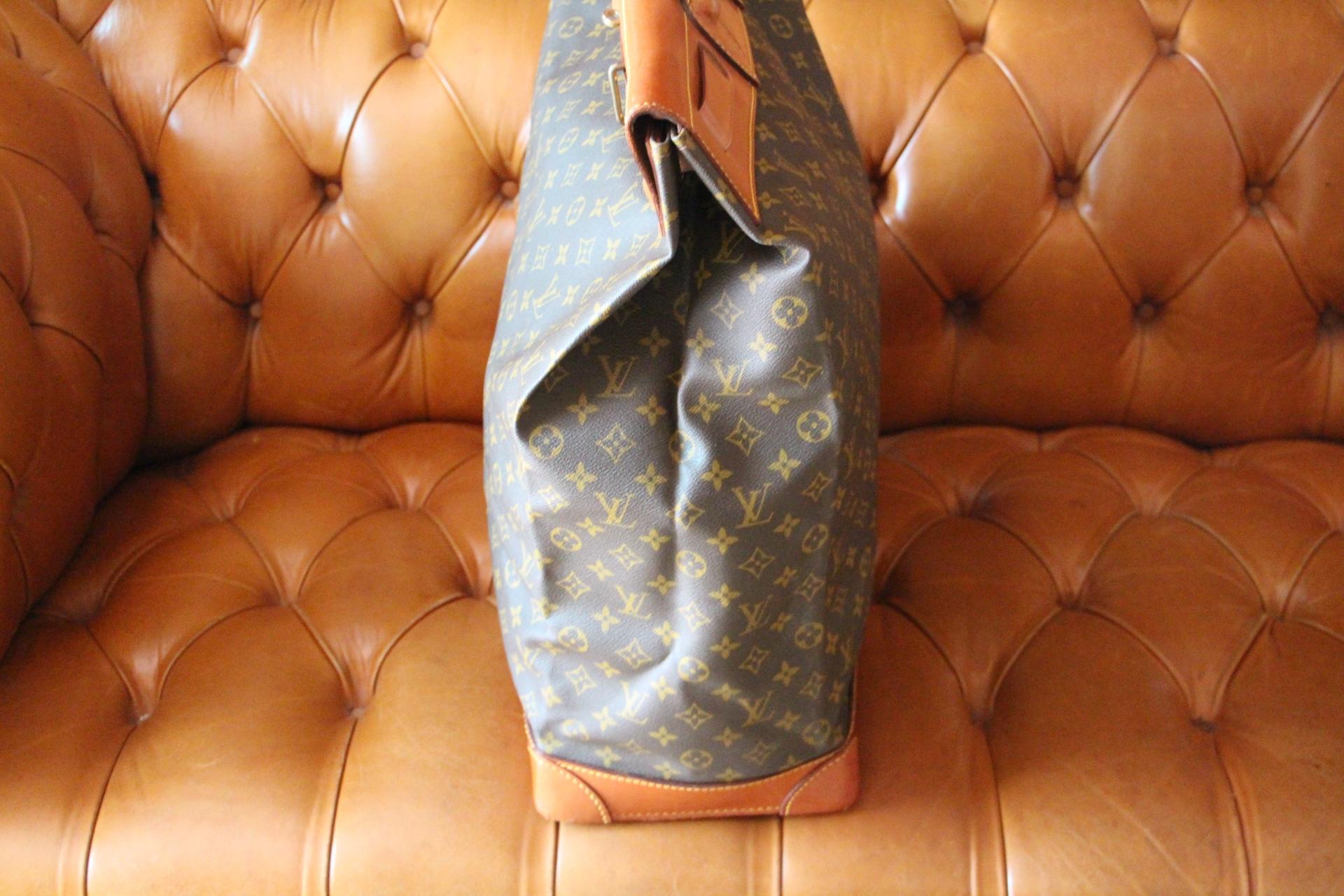 Louis Vuitton Monogram Steamer Bag 45 6