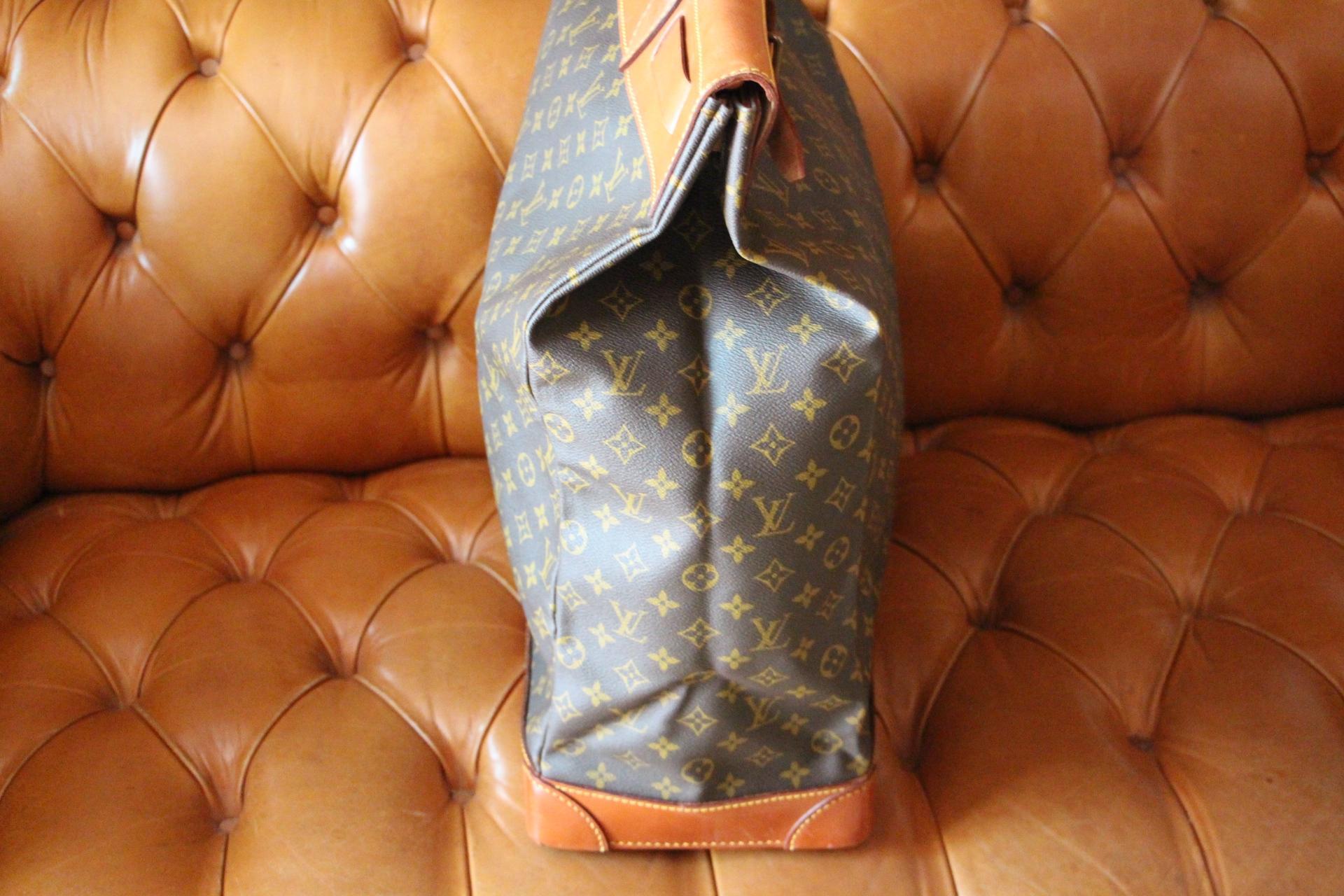 Louis Vuitton Monogram Steamer Bag 45 7