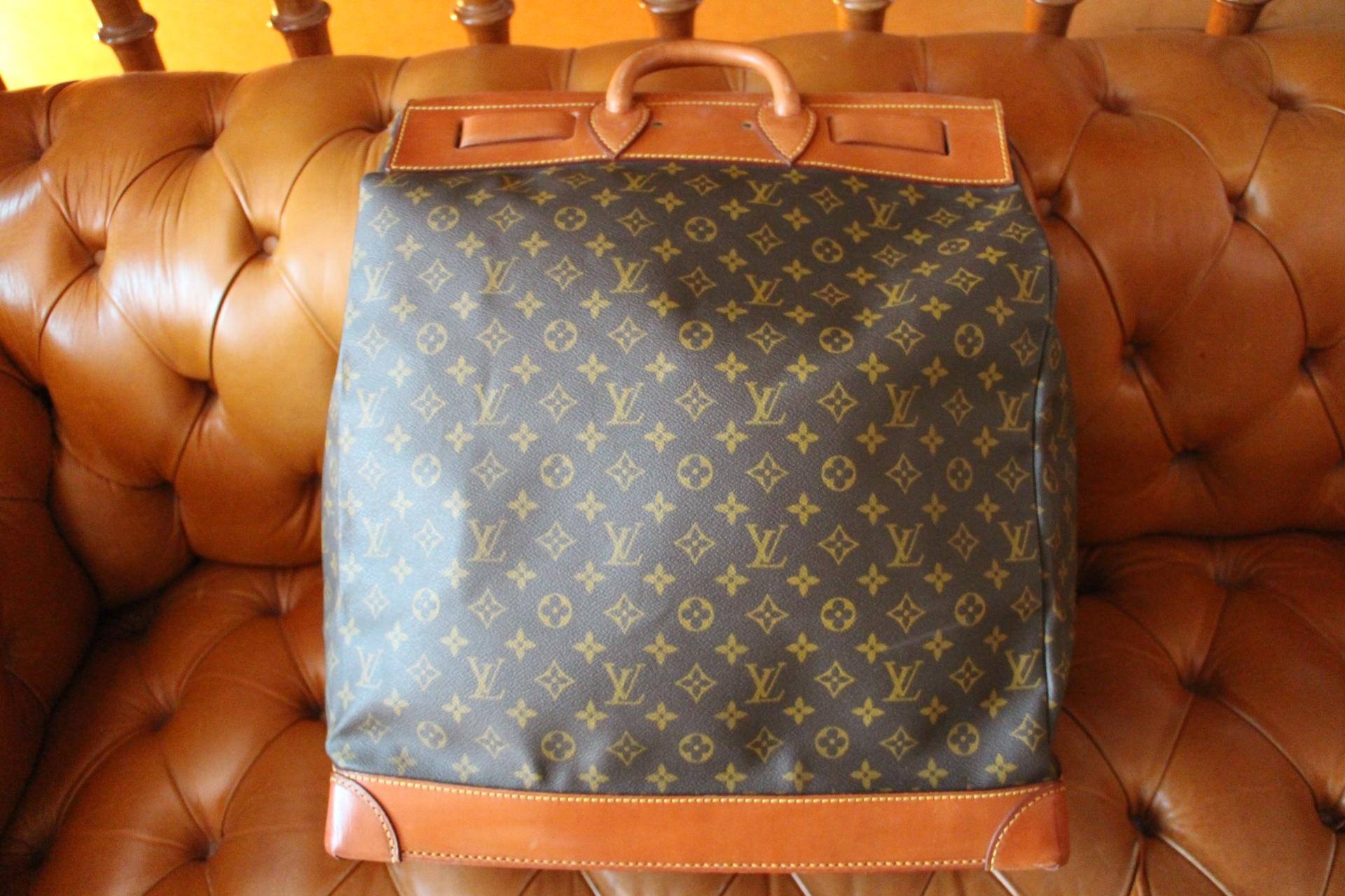Louis Vuitton Monogram Steamer Bag 45 8