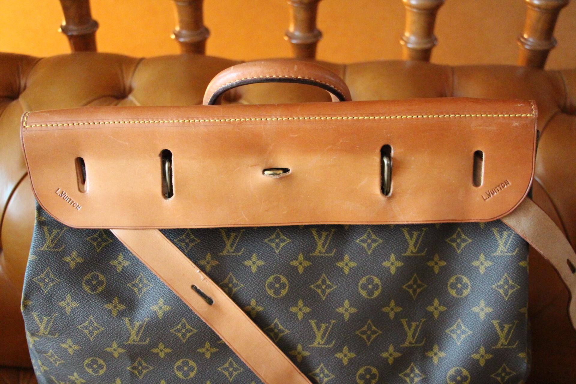 Louis Vuitton Monogram Steamer Bag 45 10