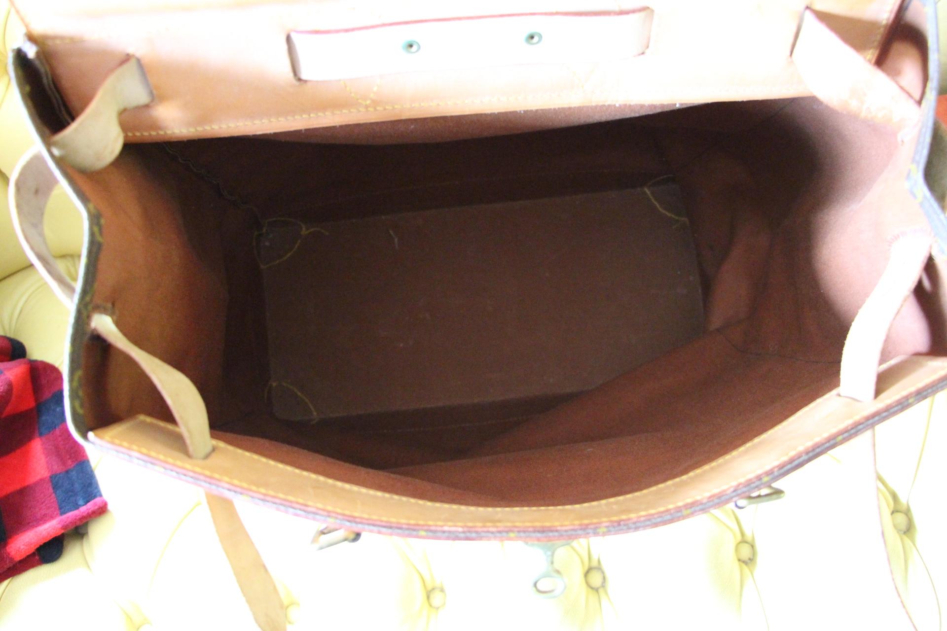 Louis Vuitton Monogram Steamer Bag 45 12