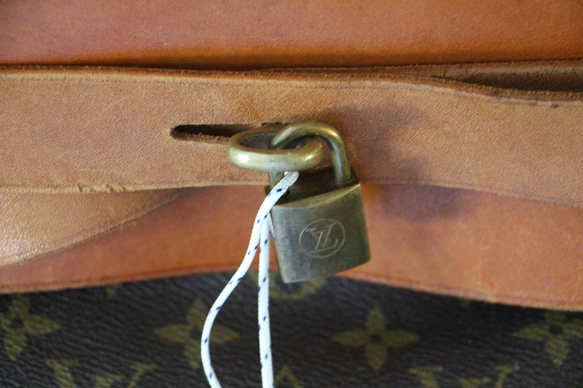 Bolso Vapor Monograma Louis Vuitton 45 Gris