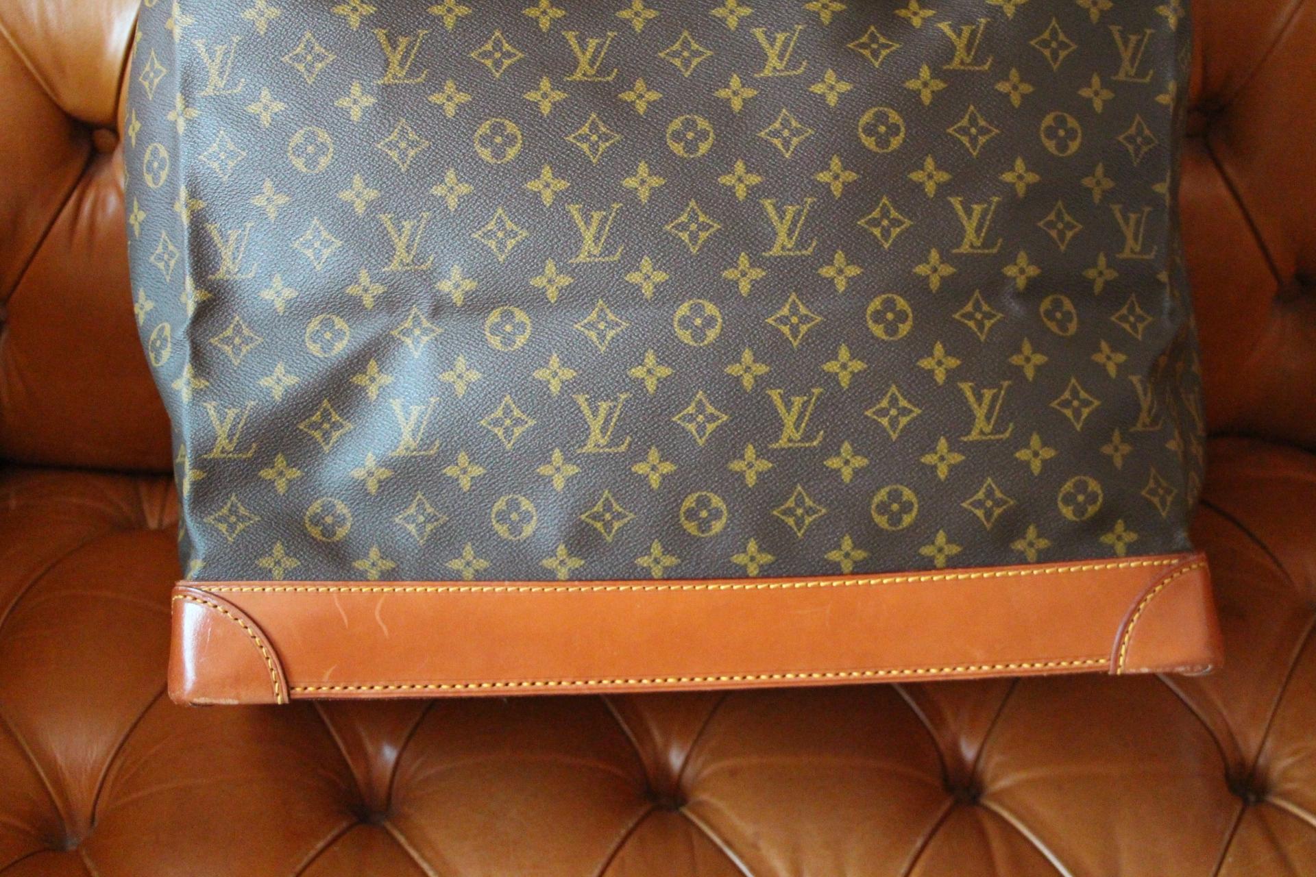 Late 20th Century Louis Vuitton Monogram Steamer Bag 45