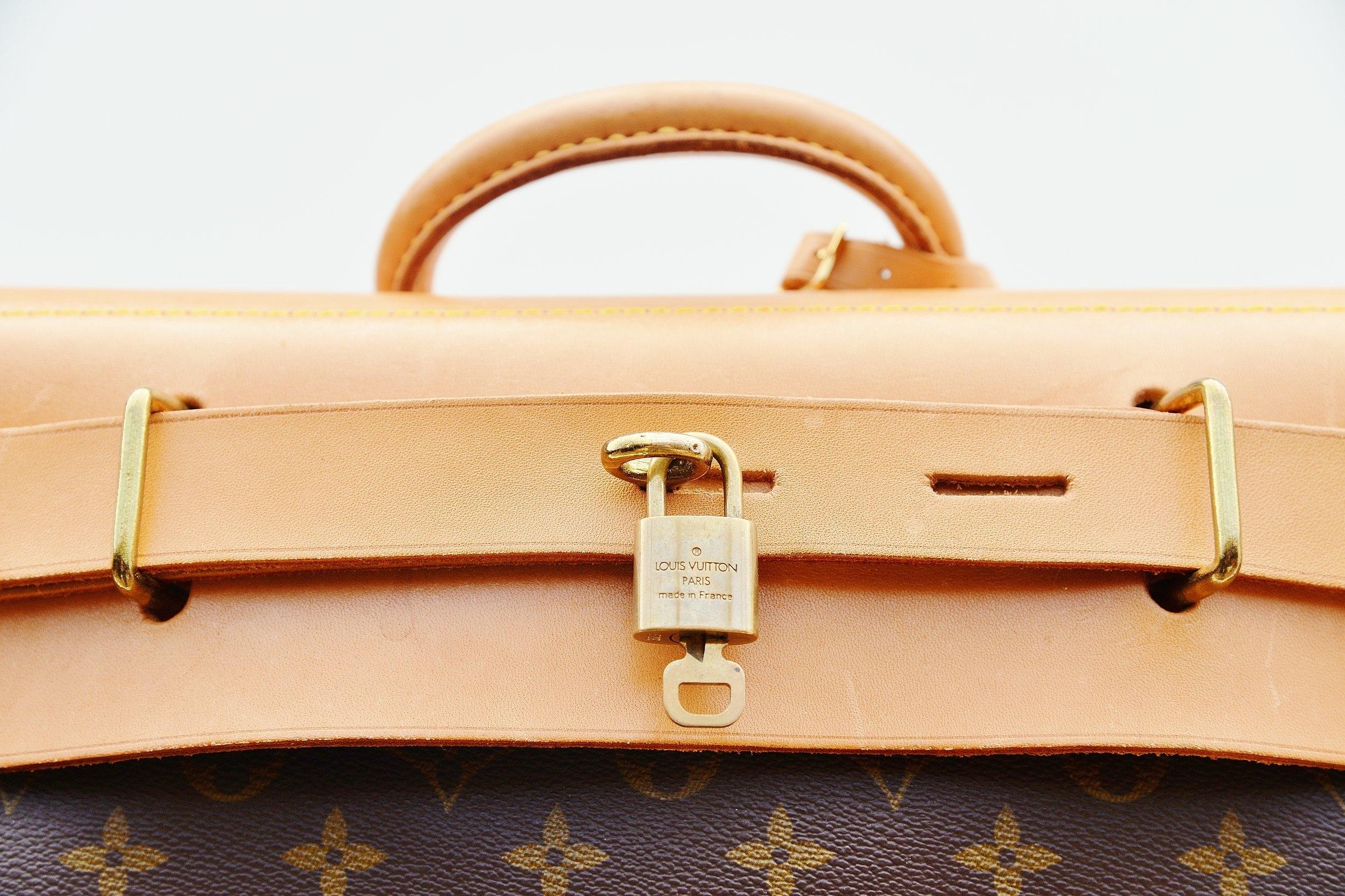 Women's or Men's Louis Vuitton Monogram Steamer Bag 45 