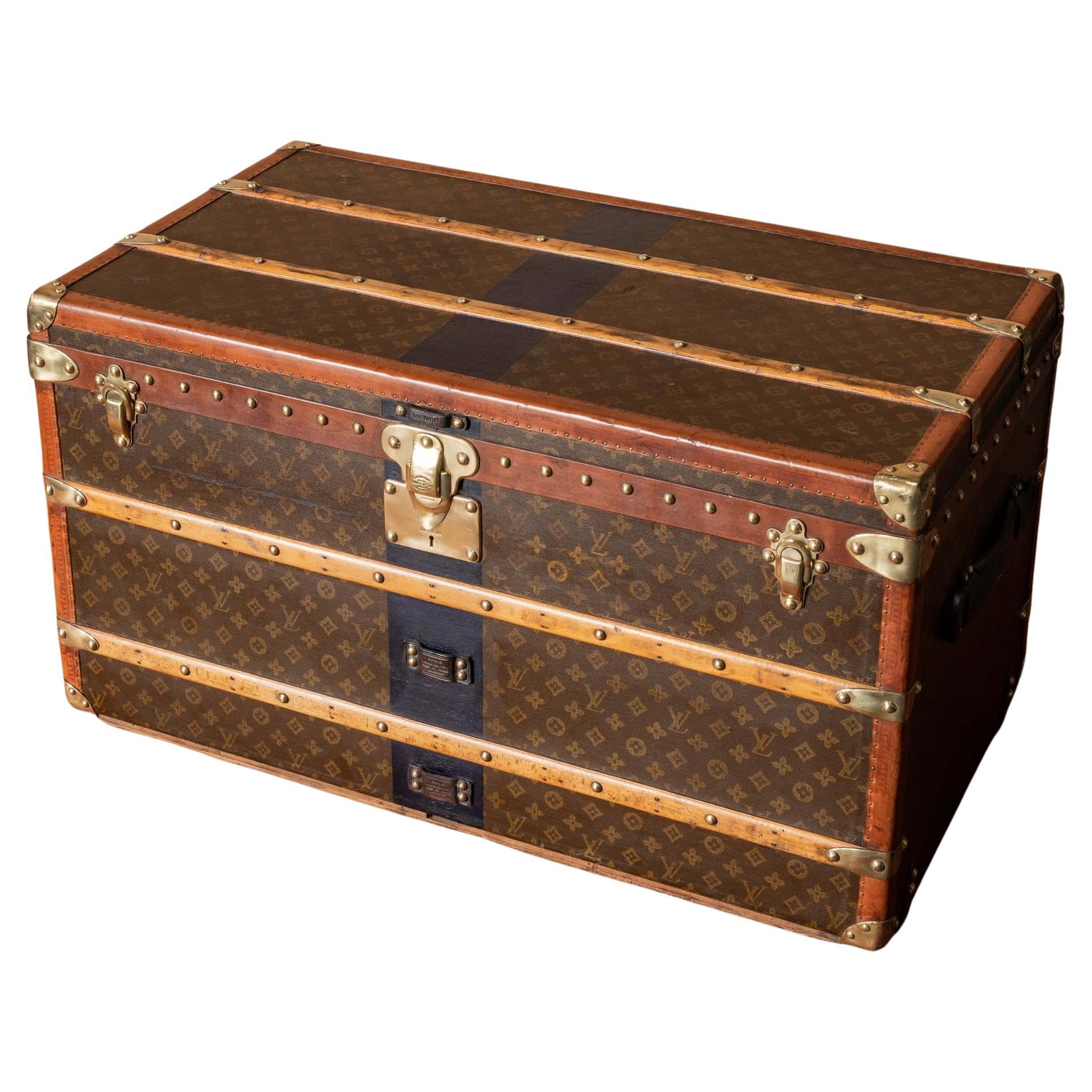 Louis Vuitton: A Monogram Hatbox Trunk C.1910 Auction