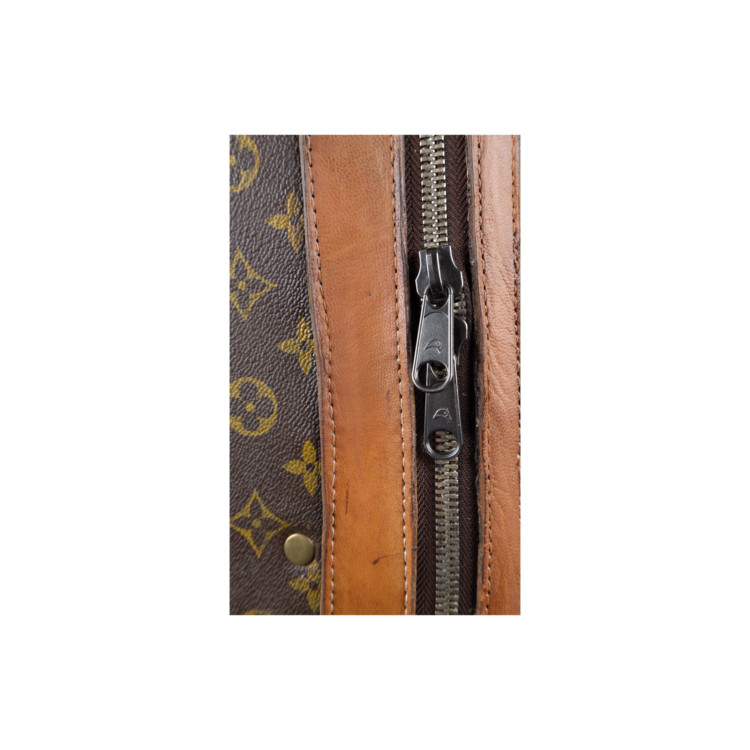 Louis Vuitton Monogram Stratos 60 Travel Bag - '80s For Sale 1