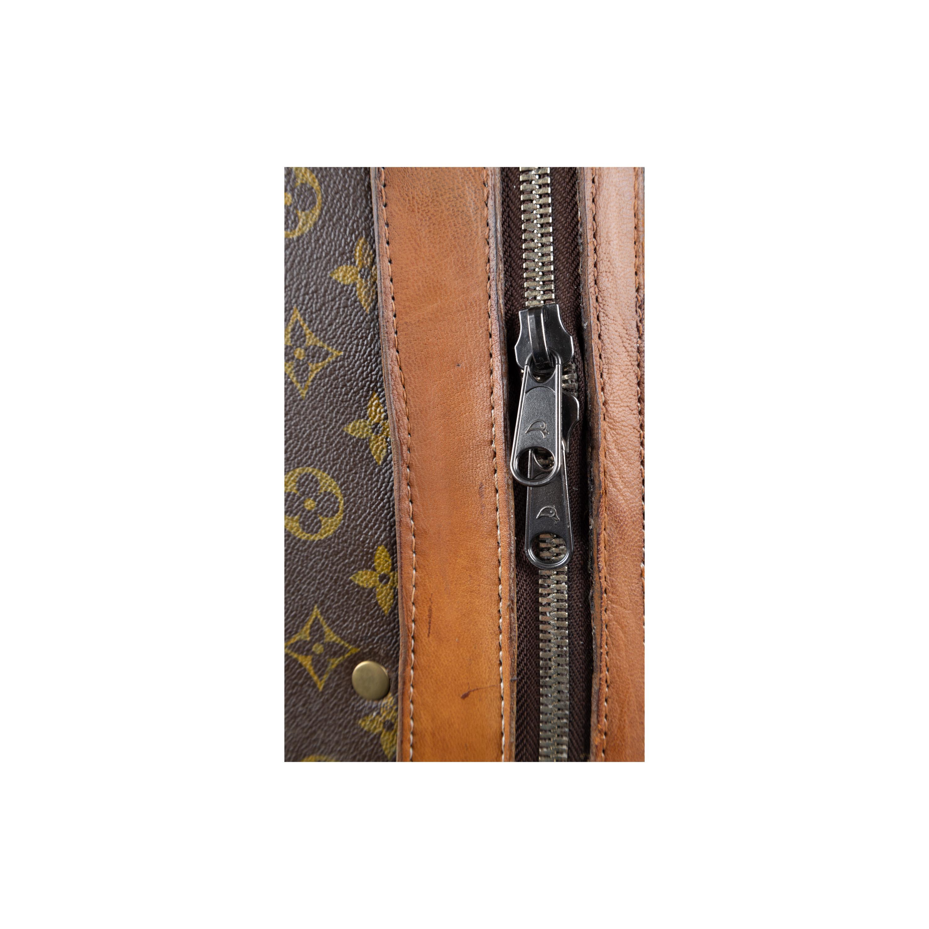 Louis Vuitton Monogram Stratos 60 Travel Bag - '80s For Sale 2