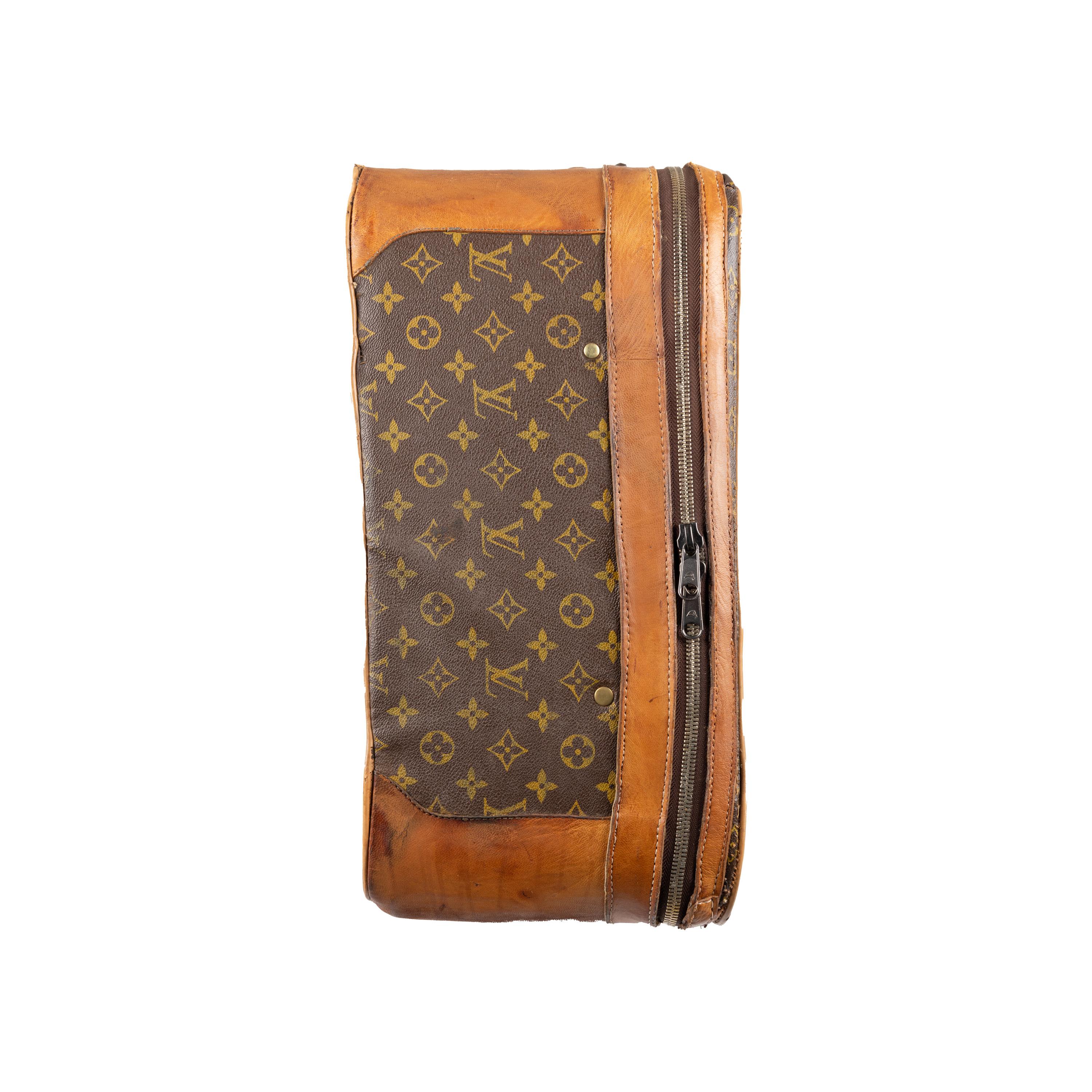 Louis Vuitton Monogram Stratos 60 Travel Bag - '80s For Sale 2