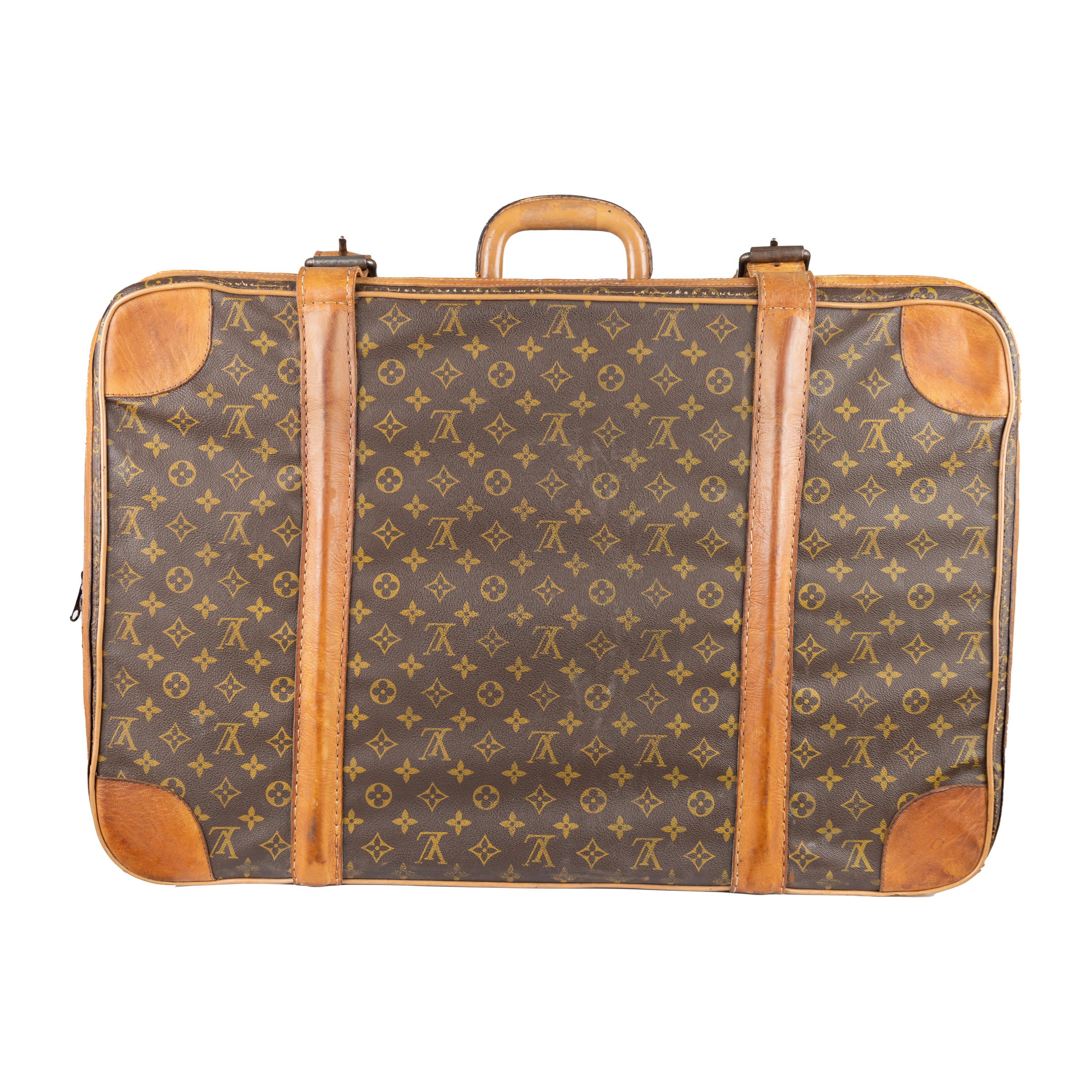 Louis Vuitton Monogram Stratos 60 Travel Bag - '80s For Sale 3
