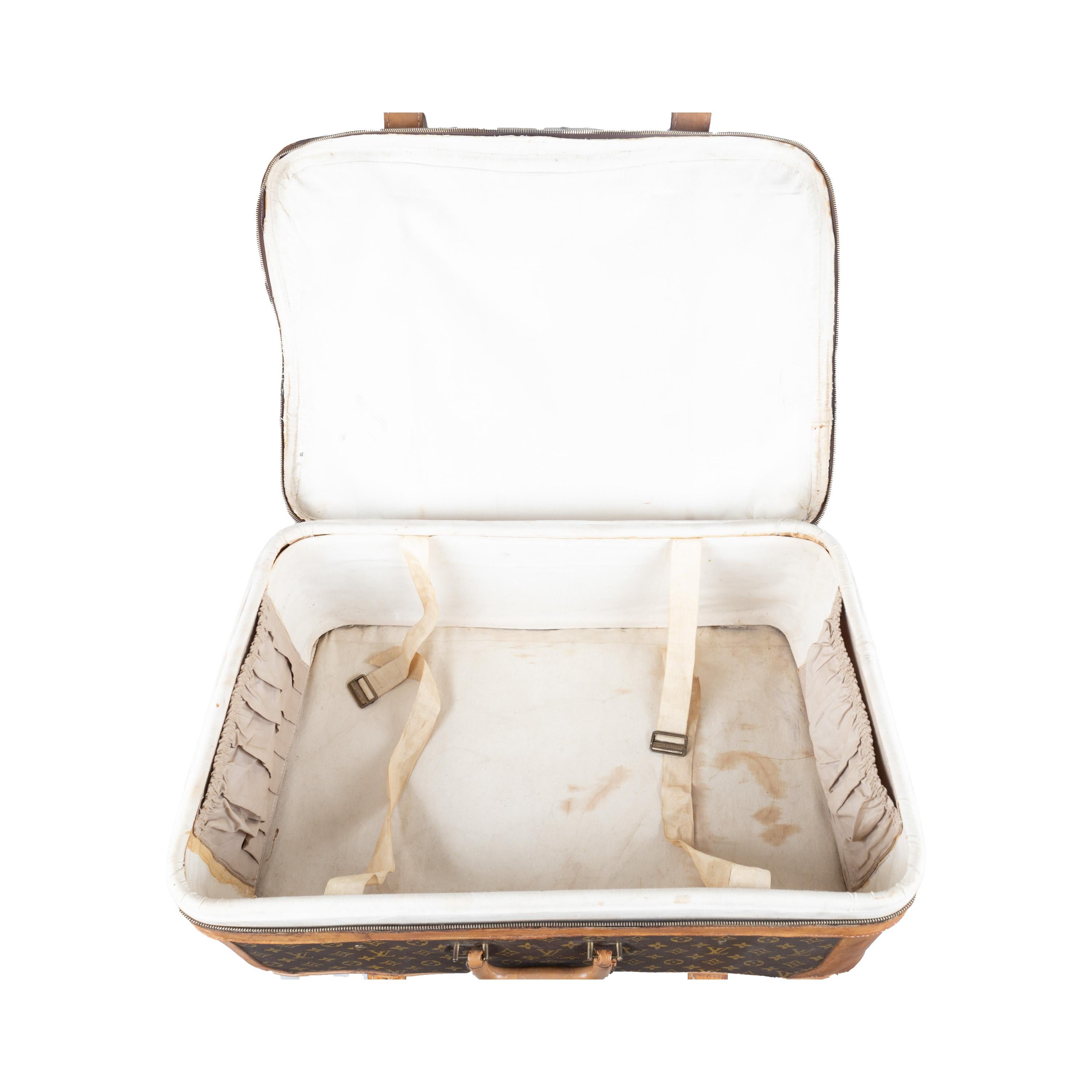 Louis Vuitton Monogram Stratos 60 Travel Bag - '80s For Sale 4