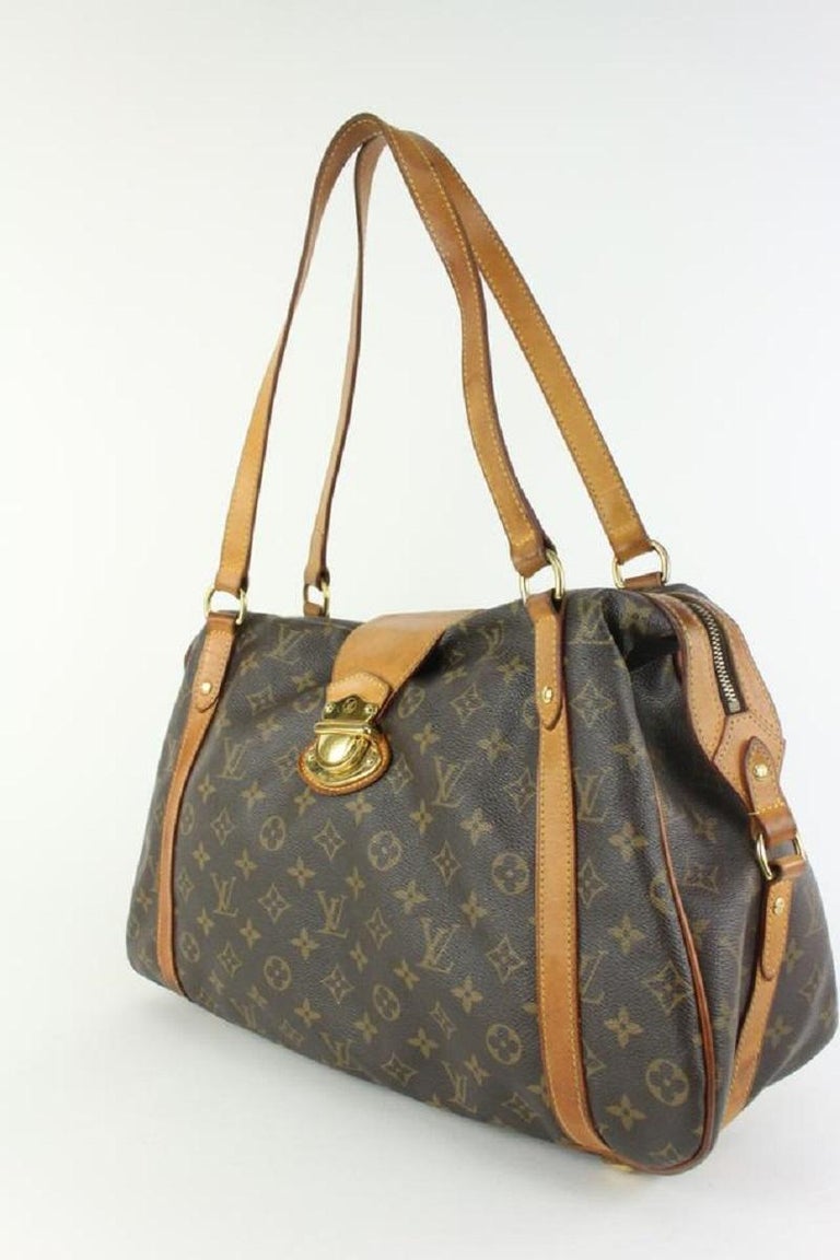 Louis Vuitton Monogram Stresa GM Bowler Shoulder bag 106lv7 For Sale at  1stDibs