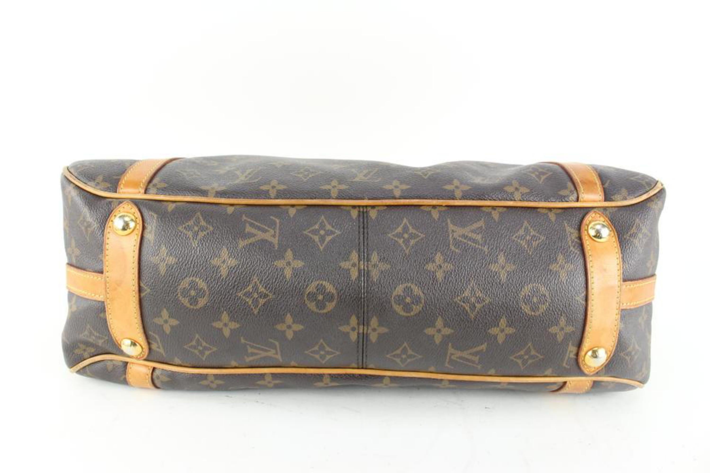 Louis Vuitton Monogram Stresa GM Bowler Shoulder Bag 71lz66s For Sale 1