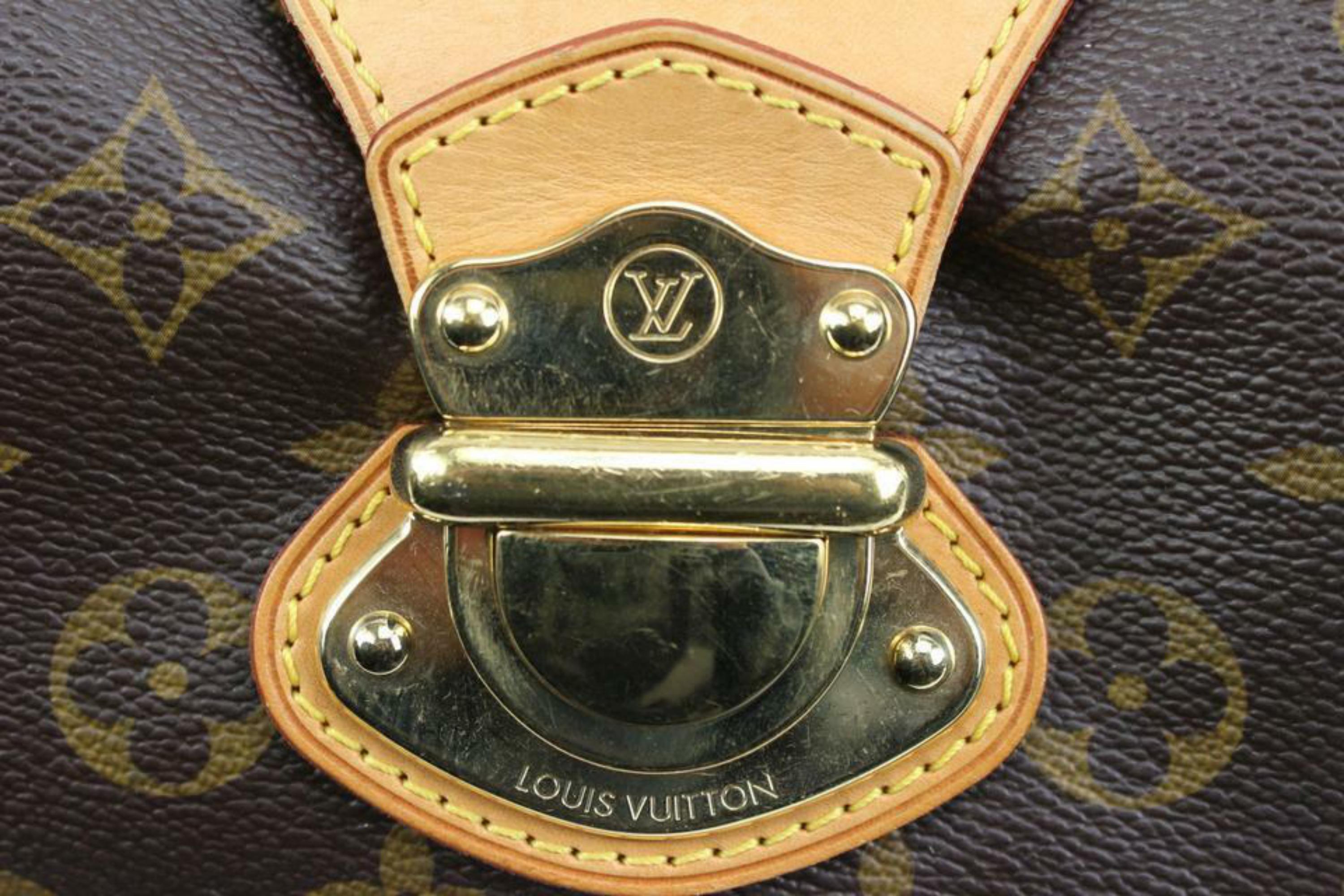 Women's Louis Vuitton Monogram Stresa PM Bowler Shoulder Bag 32L26a For Sale