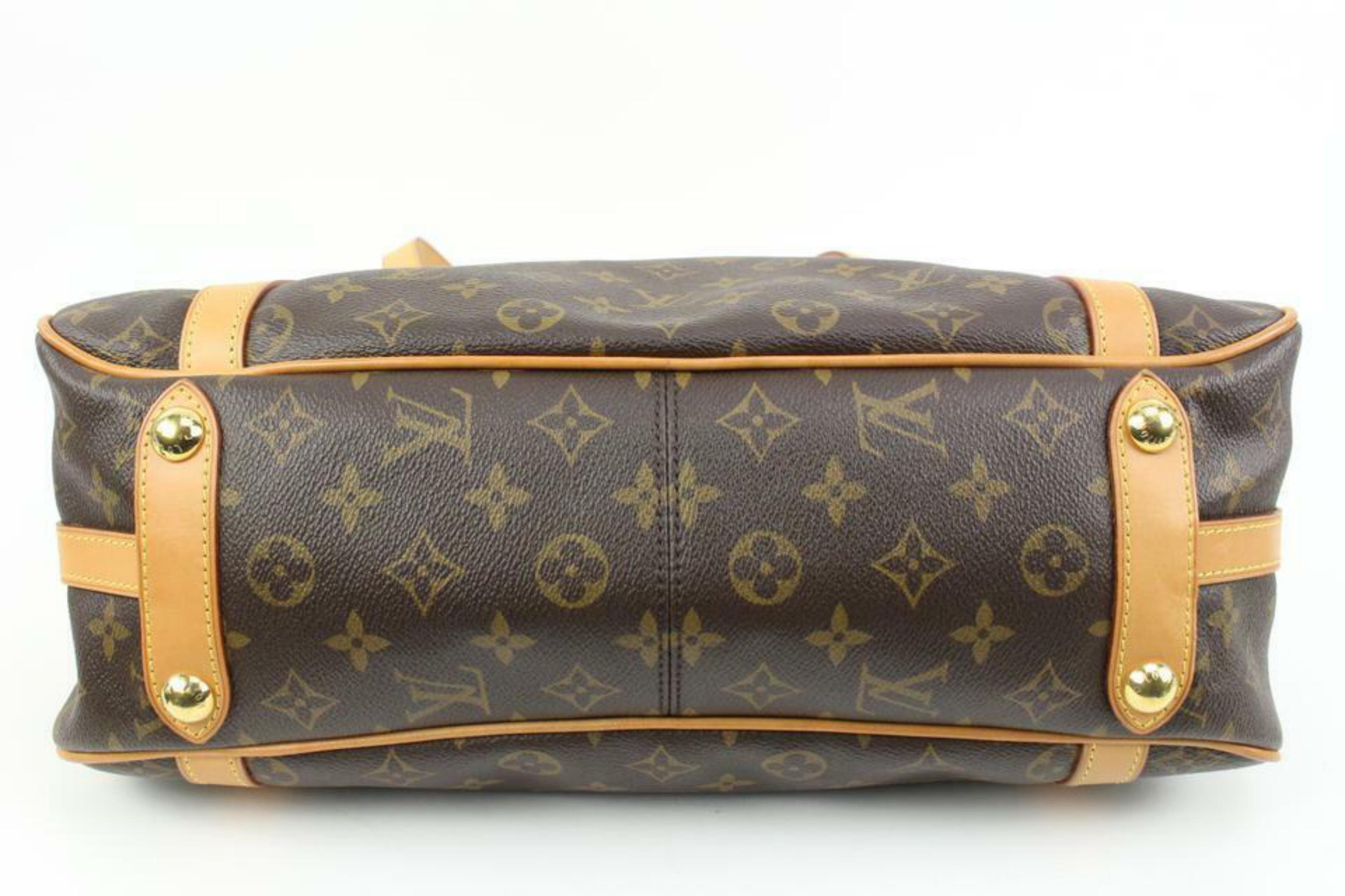 Louis Vuitton Monogram Stresa PM Bowler Shoulder Bag 32L26a For Sale 1