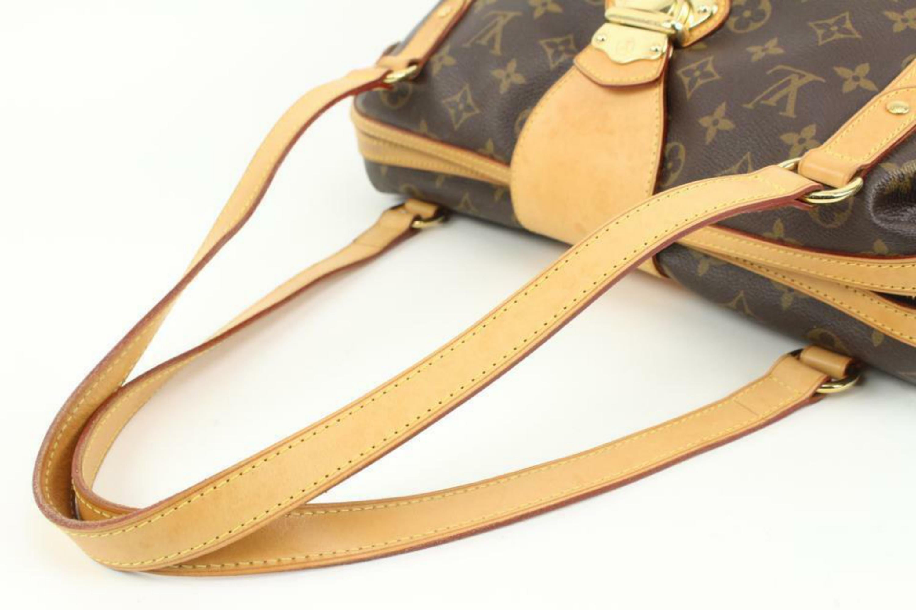 Louis Vuitton Monogram Stresa PM Bowler Shoulder Bag 32L26a For Sale 3