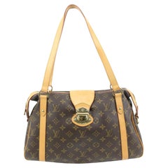 Louis Vuitton Monogram Stresa PM Bowler Shoulder Bag 92lk323s