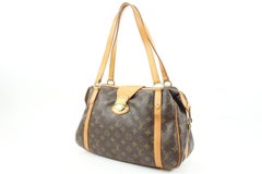 Louis Vuitton Monogram Stresa PM Bowling Shoulder Bag 121lv50
