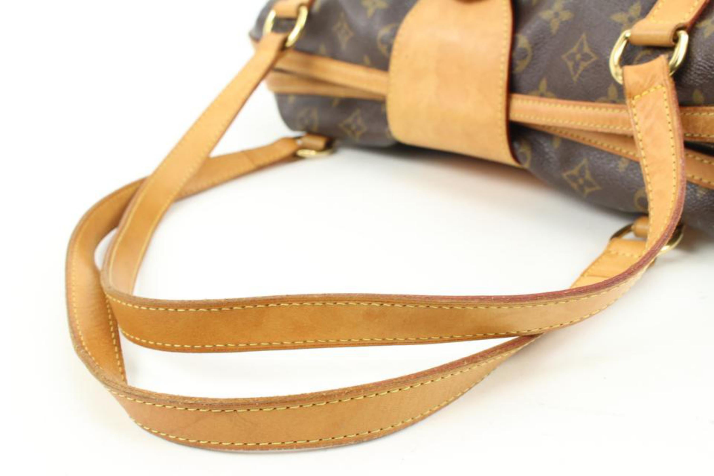 Louis Vuitton Monogram Stresa PM Bowling Shoulder Bag 121lv50 In Good Condition For Sale In Dix hills, NY