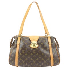 Louis Vuitton Monogram Stresa PM Bowling Shoulder Bag 121lv50