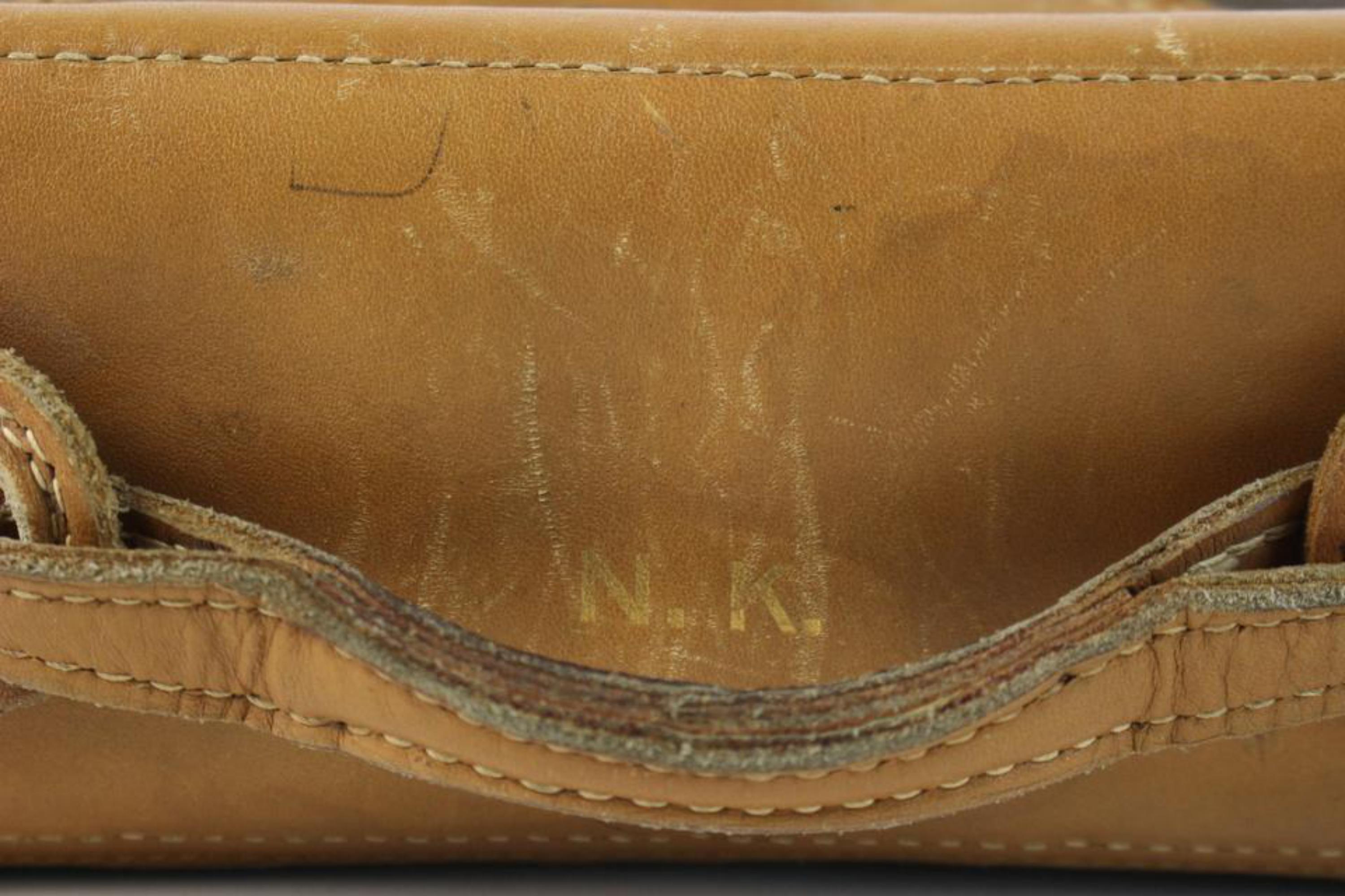 Louis Vuitton Monogram Suitcase 10lz0717 Brown Coated Canvas Weekend/Travel Bag For Sale 7