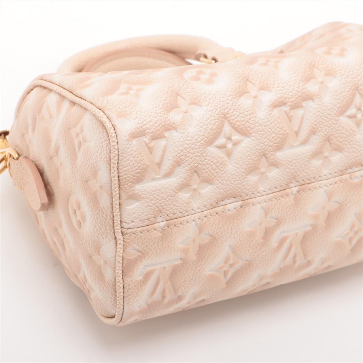 Louis Vuitton Monogram Summer Stardust Empreinte Speedy Bandoulière 20 Pink 1