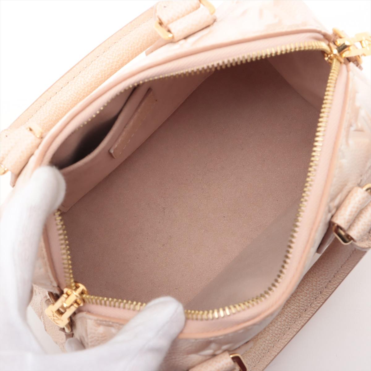 Louis Vuitton Monogram Summer Stardust Empreinte Speedy Bandoulière 20 Pink 4