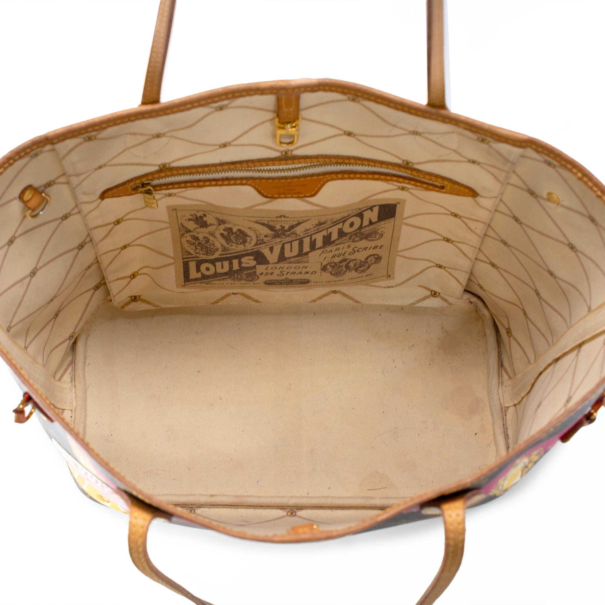 Louis Vuitton Monogram Summer Trunks Neo Neverfull MM M41390 Tote Handbag en vente 3