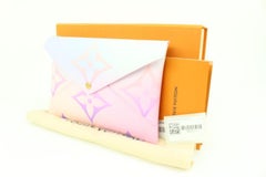 Louis Vuitton Monogram Sunrise Pastel Kirigami GM Envelope Pochette 66lz418s