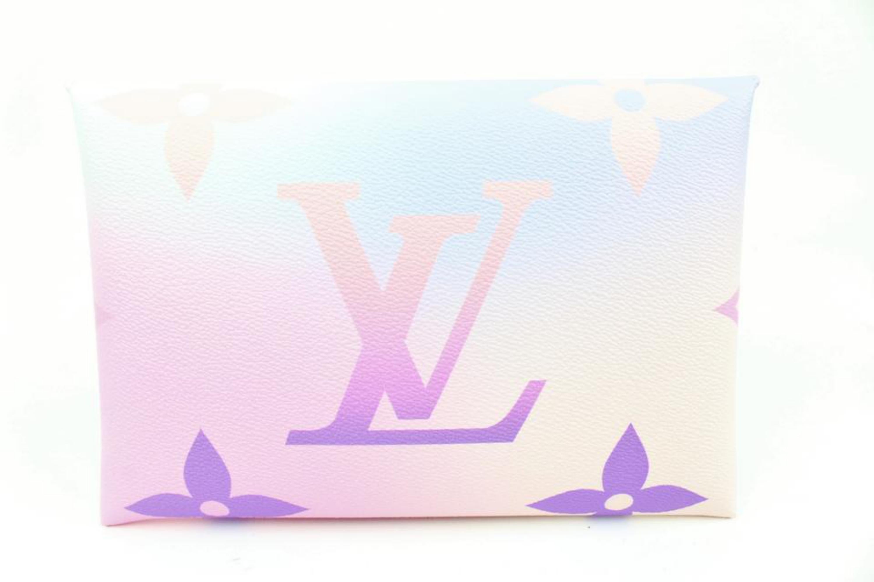 Louis Vuitton Monogram Sunrise Pastel Kirigami GM Envelope Pochette 66lz418s 1