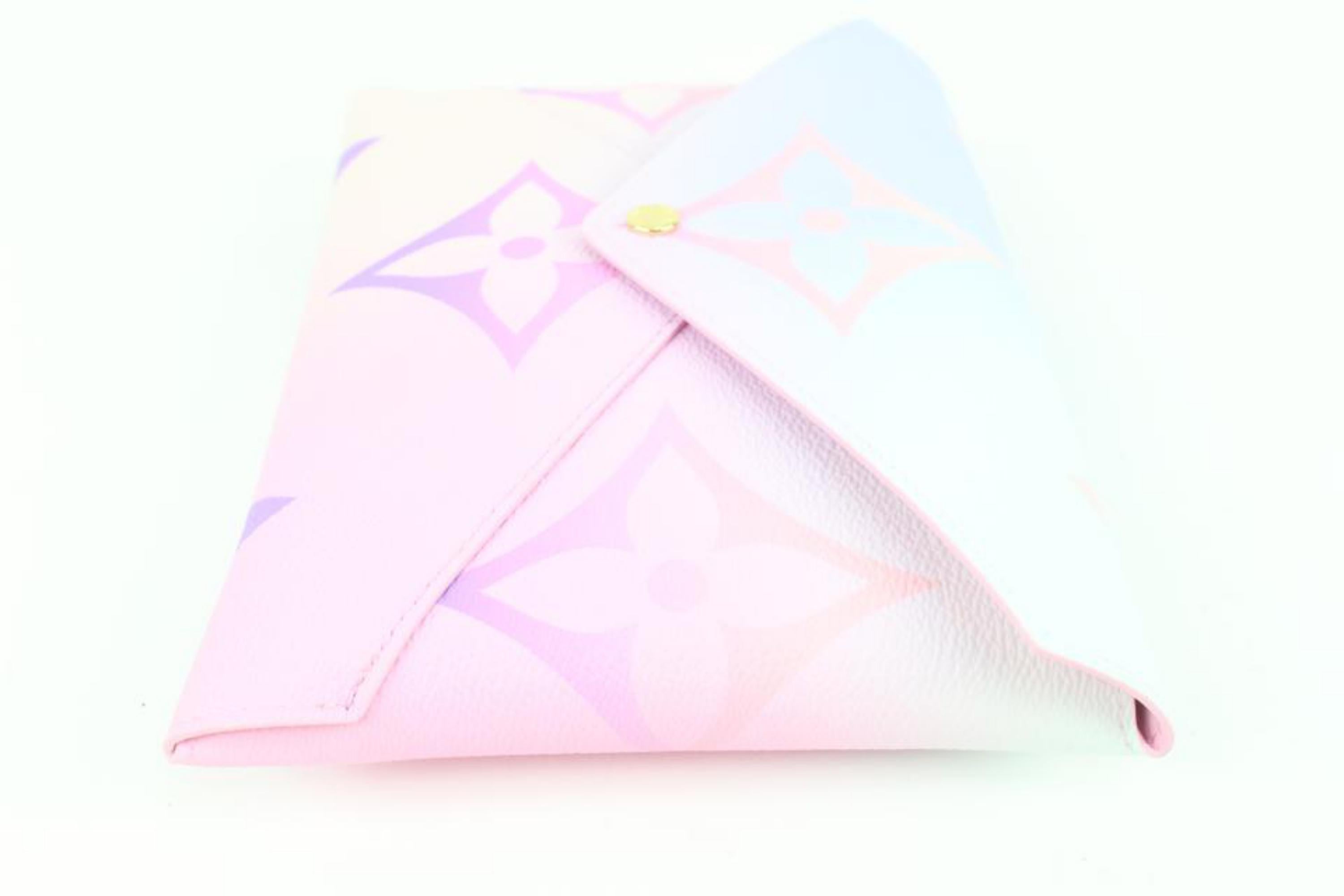 Louis Vuitton Monogram Sunrise Pastel Kirigami GM Envelope Pochette 66lz418s 4