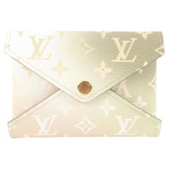 Louis Vuitton Monogram Sunset Khaki Kirigami PM Envelope Pouch  18lk413s