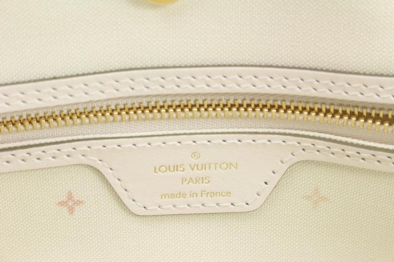 MINT! LOUIS VUITTON Spring in the City Neverfull MM M59859 Sunset khaki  from JPN