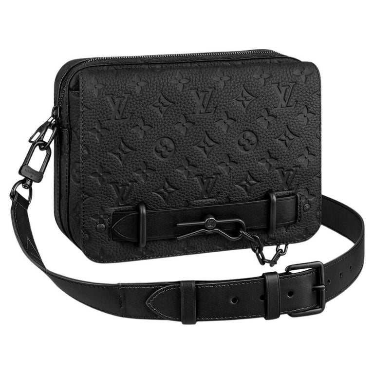 Louis Vuitton Monogram Taurillon Leather Steamer Messenger Bag For Sale ...