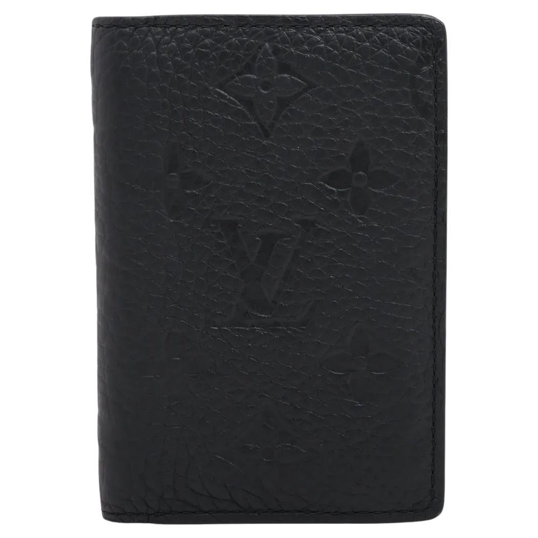 Louis Vuitton Monogram Taurillon Pocket Organizer in vendita