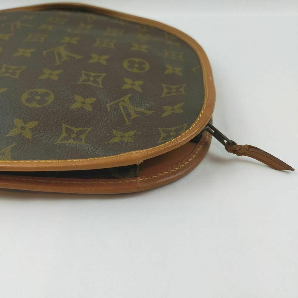 Brown Louis Vuitton Monogram Tennis Racket Cover Racquet Case 860632 For Sale